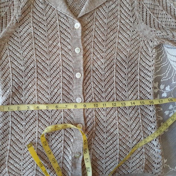 Doncaster  Knit Cardigan 100% cotton - Picture 12 of 14